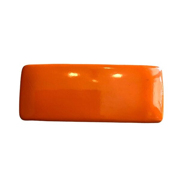 Kate Spade New York Pink/Orange‎ Eyeglass Case With Cloth Case Only - Picture 2 of 4